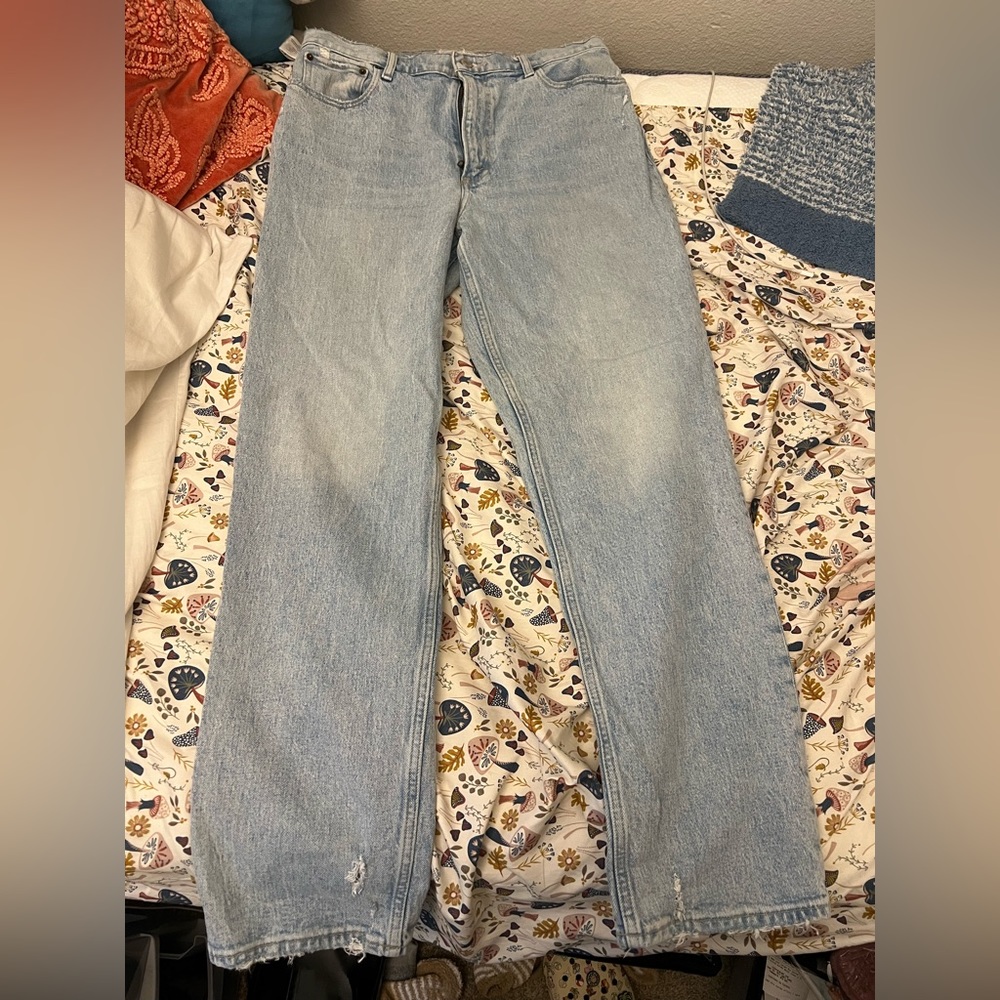 Light Ultra High Rise straight jean